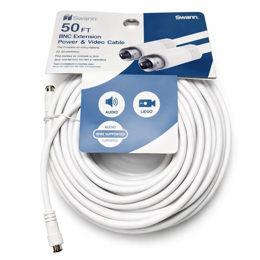 Utilitech RG6 Coaxial Double Shield Cable 50ft F-type New